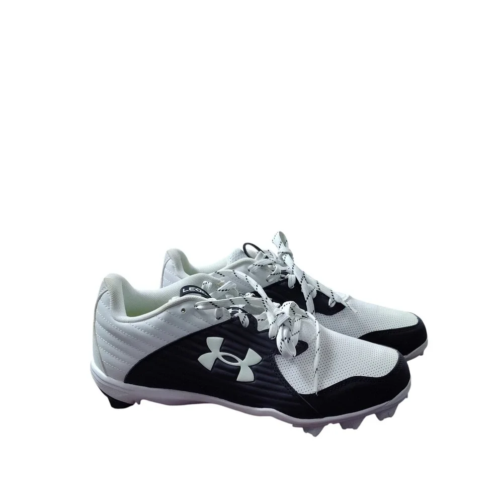 Under Armour Leadoff Low RM Baseball Cleats Mens 9.5 White Black 3023442